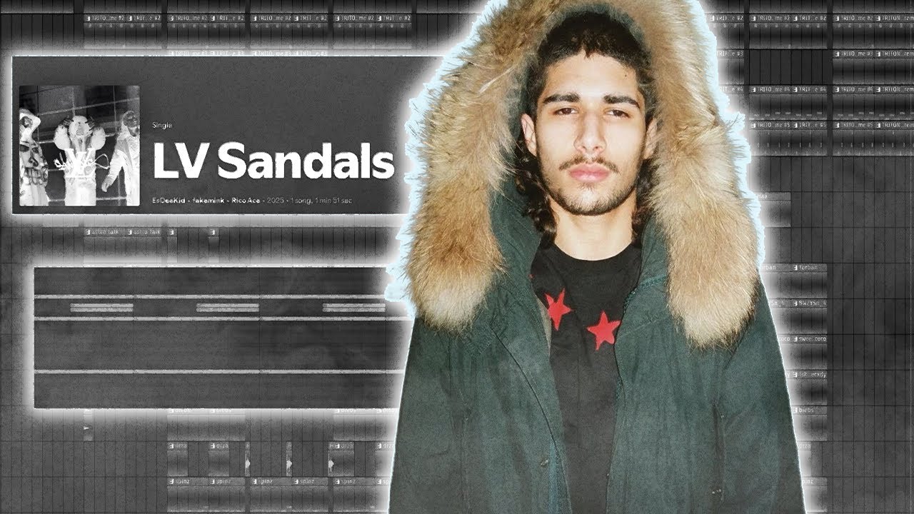 HOW I MAKE BEATS LIKE LV SANDALS FOR FAKEMINK AND ESDEEKID