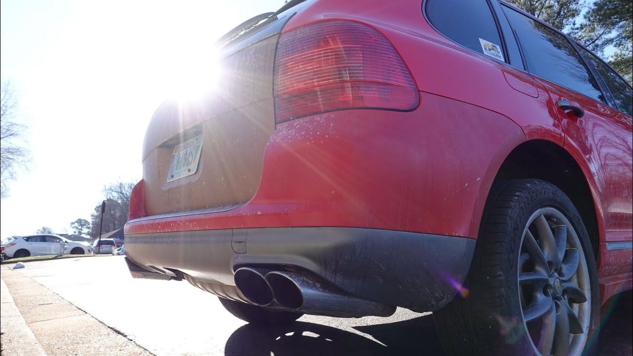 Porsche Cayenne Welding the Muffler On... Again