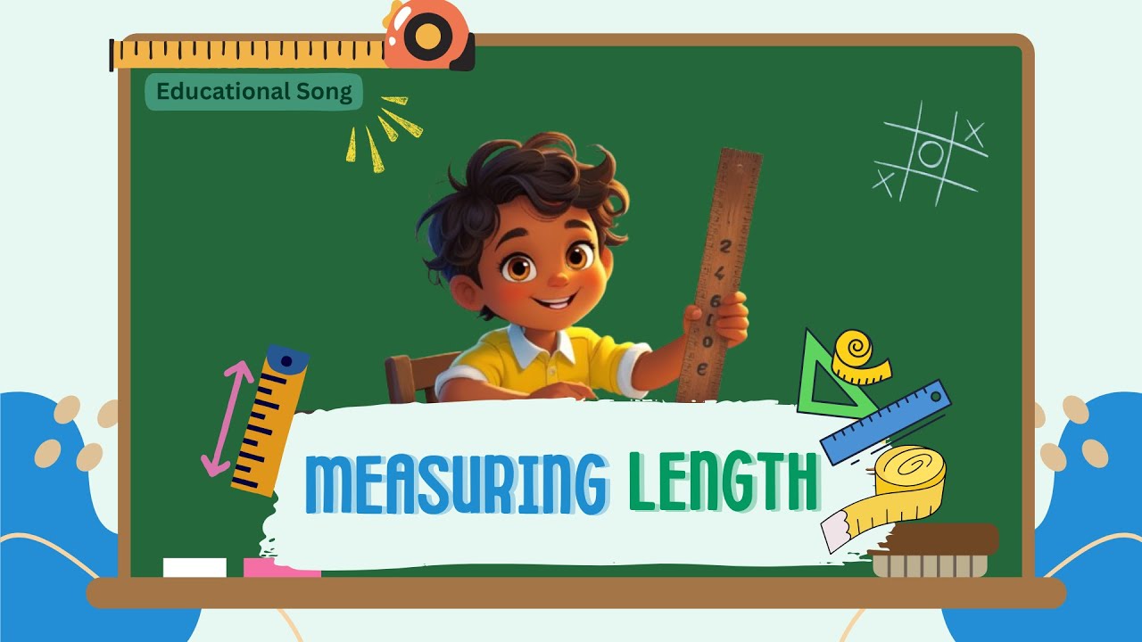 Learn Measuring Length for Kids | Fun Song About Long and Short | Educational Cartoon