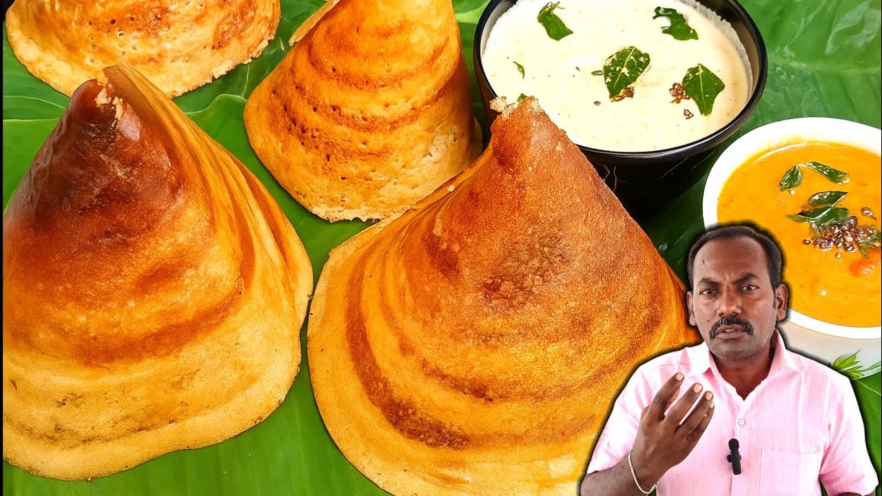 சாப்பிட ஆரம்பிச்சா நிறுத்த முடியாது 😲🔥Crispy dosai recipe in tamil | Perfect dosai | Easy breakfast