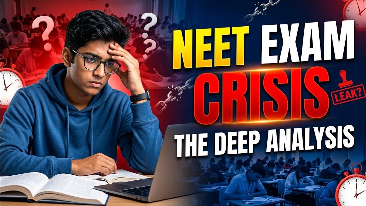 NEET Exam Crisis Explained: Paper Leak, NTA Controversies & The Deep Analysis