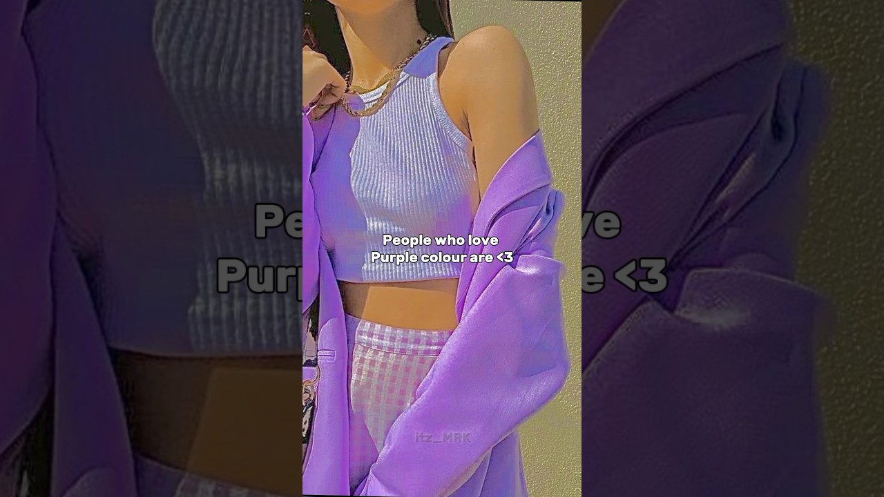 People who love purple colour are 💜  #shorts #trending #aesthetic #viral #ytshorts #fypシ