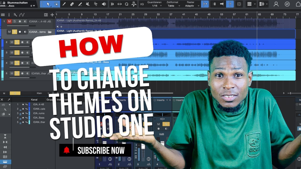 Customize Your Workflow! 🎨 how to change theme on studio one .