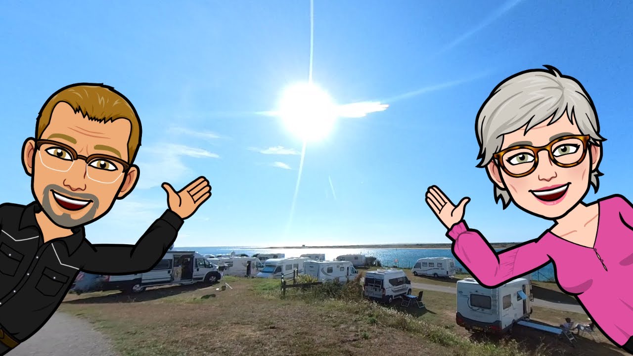Camping municipal de la falaise à Étel France 2023 . 🤟😉 Deutscher Untertitel 👍 🇪🇸