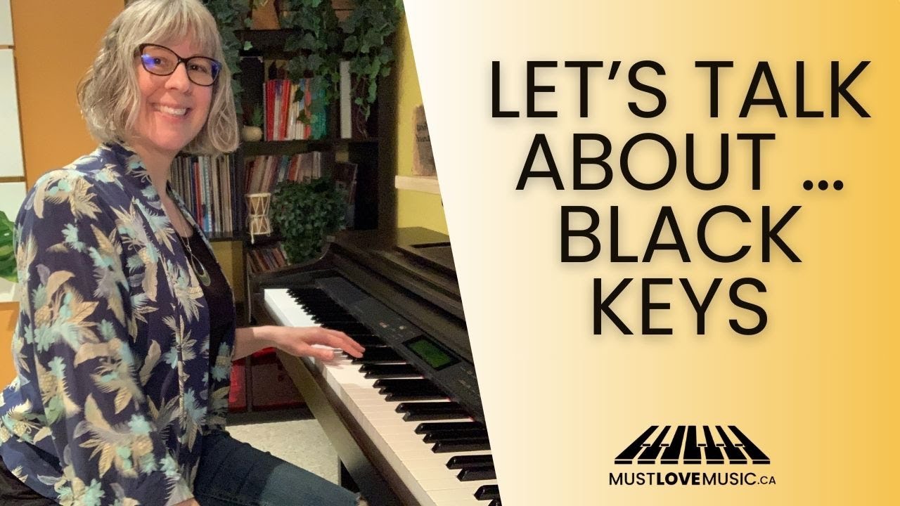 How To Play The Black Keys On A Piano