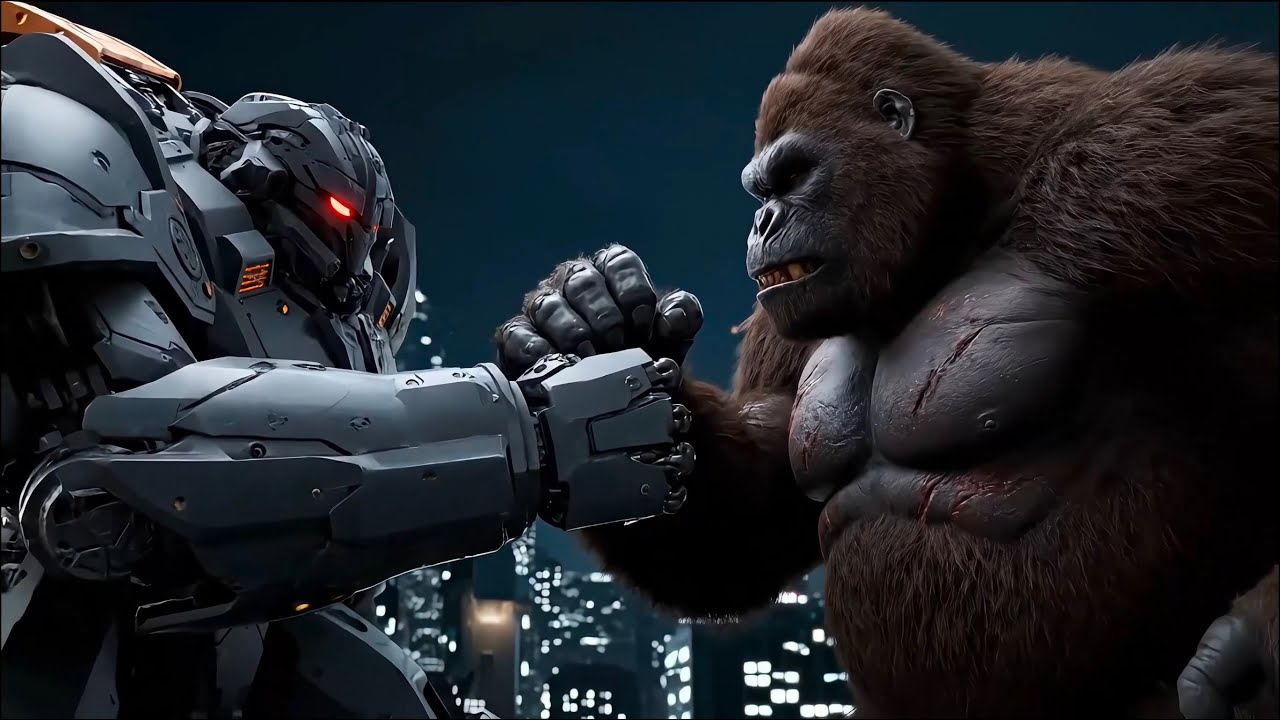 King Kong Flight Iron Titan #kingkong #ironman