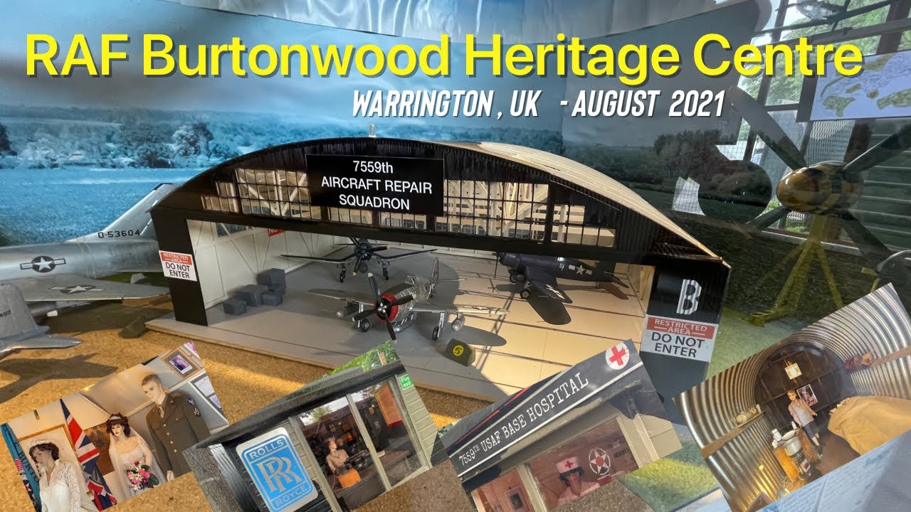 Burtonwood Heritage Centre, Warrington, Cheshire, UK #american air base #burtonwood  #war heritage