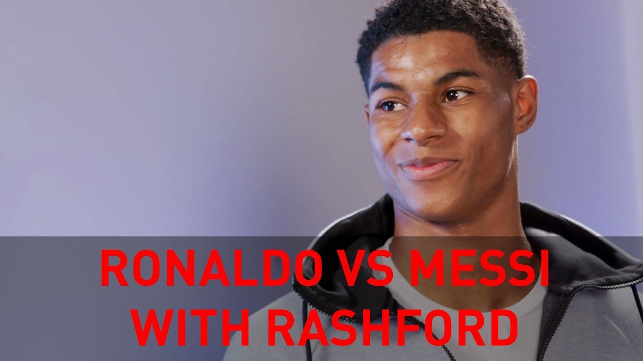 RIO AND RASHFORD… ON RONALDO V MESSI