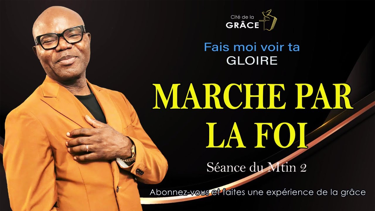 🔴FAIS MOI VOIR TA GLOIRE | Marcher par la foi | Révérend Alain MAKANDA