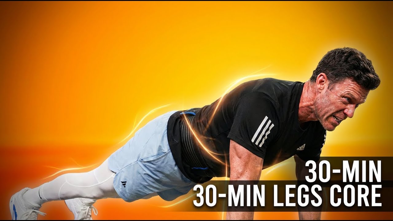 Legs and Core Workout at Home | 30-Min Total Body Strength & Fat Burn