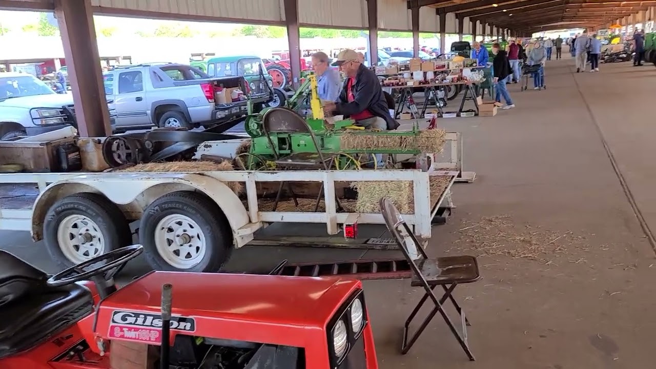 john deere mini square baler