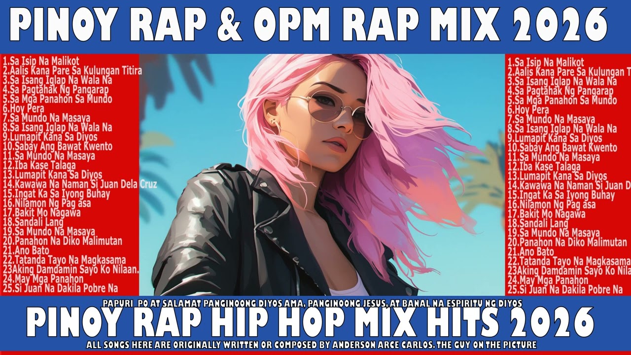 Pinoy Rap & Opm Rap Mix 2026 Playlist 🔥🔥🔥 New Filipino Rap Songs Playlist 2026 | Tagalog Rap Songs 🔥