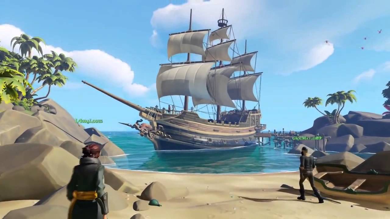 Sea of Thieves Gameplay Trailer   New Rare Game at E3 2015, Pirate Game