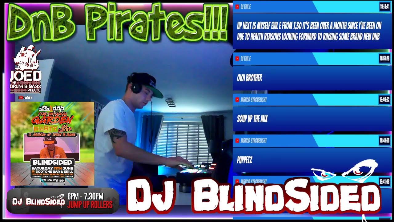 BlindSided - DnB Pirates - 18/05/22 - live