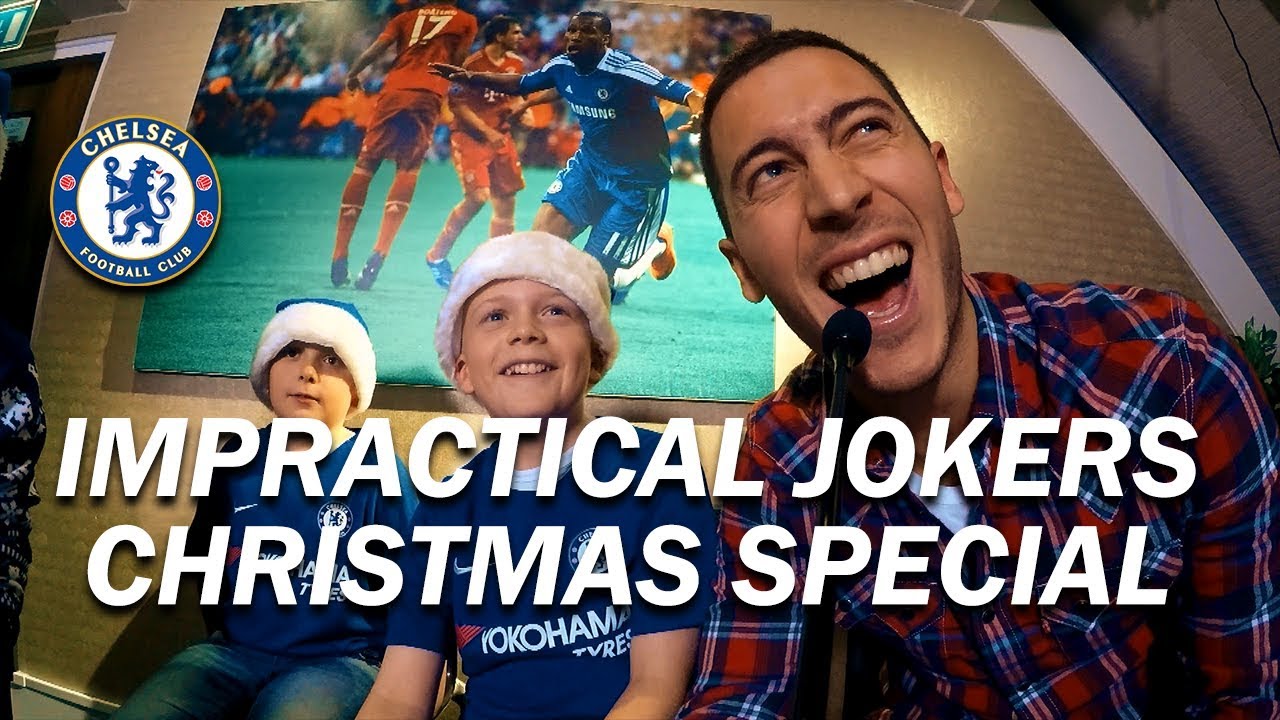 Chelsea's Impractical Jokers feat. Eden Hazard & Thibaut Courtois