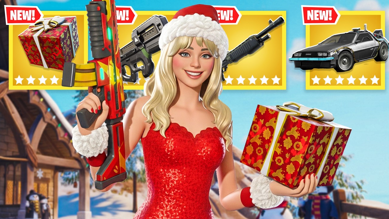NOVO WINTERFEST no Fortnite (Skins Grátis, Itens e Muito Mais!)