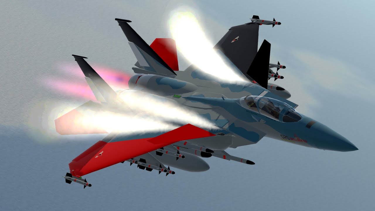 SimplePlanes | F-15 Testing 