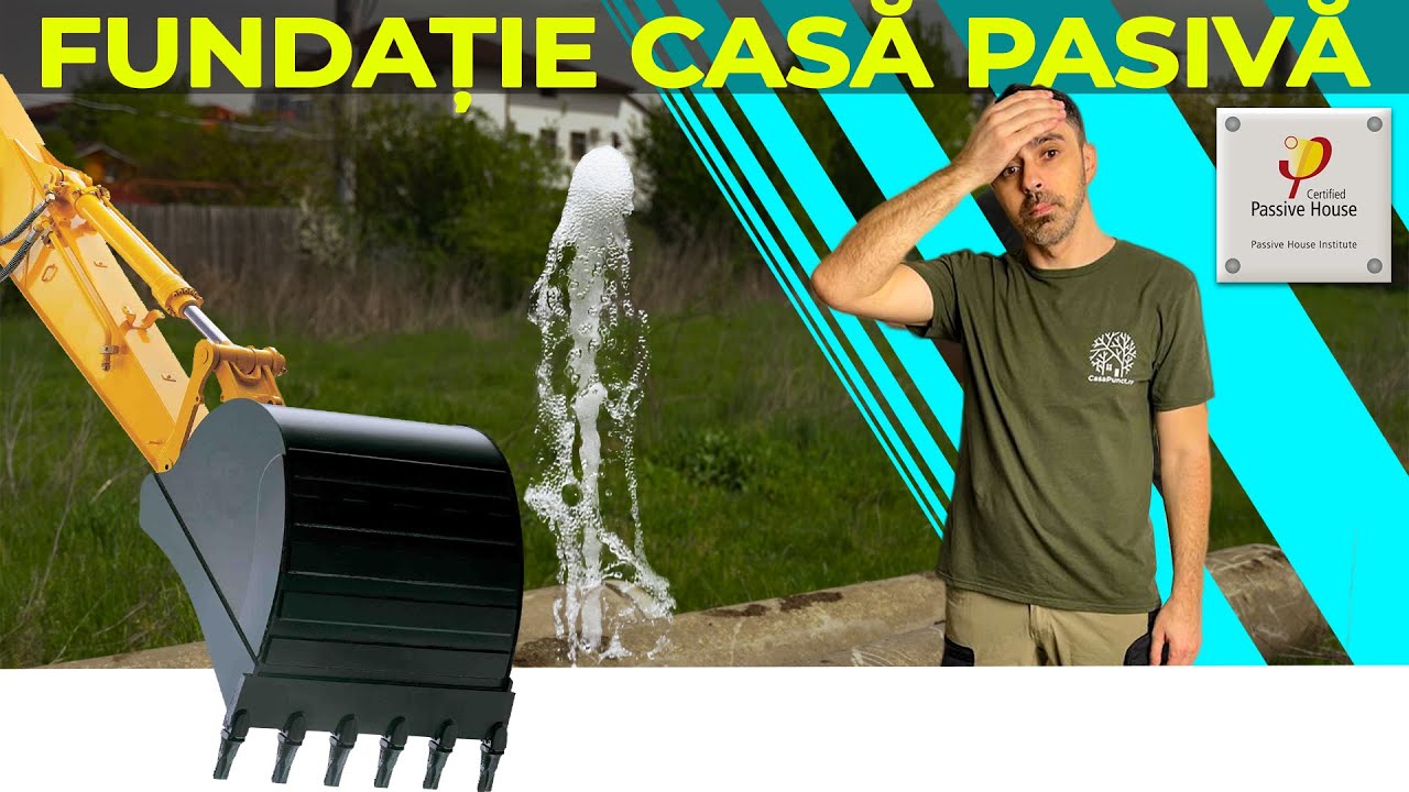 Fundatie Casa Pasiva  - Sapatura -  Ce am Gasit Ingropat (A trebuit sa opresc santierul)