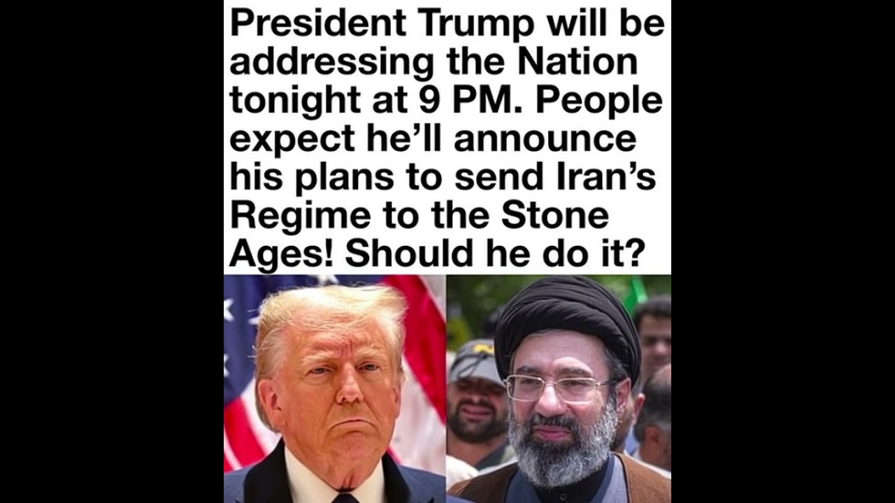 Trump's upcoming national address fuels debate over U.S. policy toward Iran and the path forward.