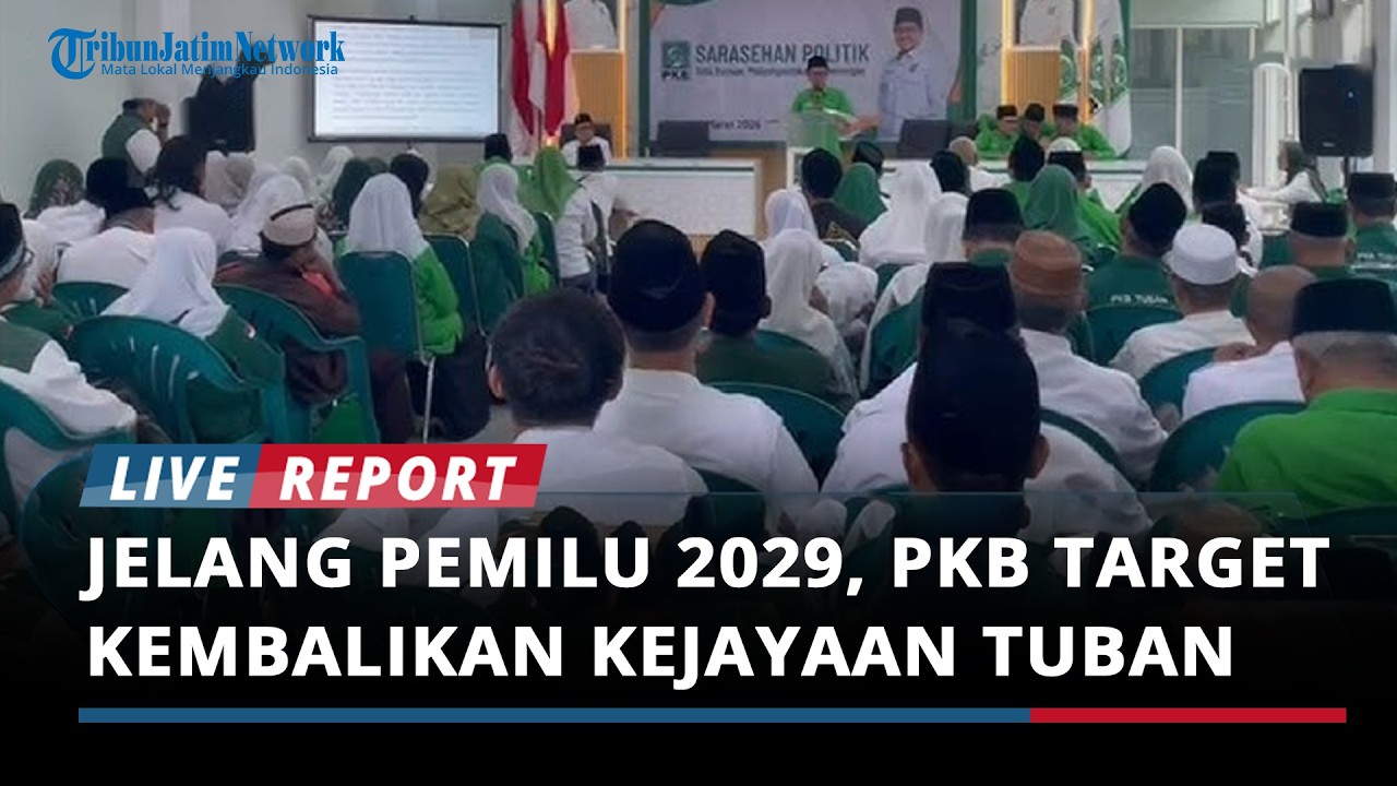 Mesin Partai Dipanaskan Jelang Pemilu 2029, PKB Target Kembalikan Kejayaan di Tuban