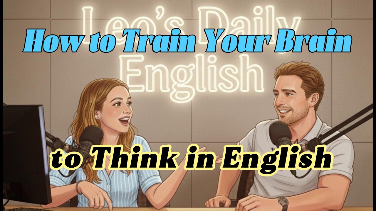 How to Train Your Brain to Speak in English | A1 Listening Practice | English Podcast