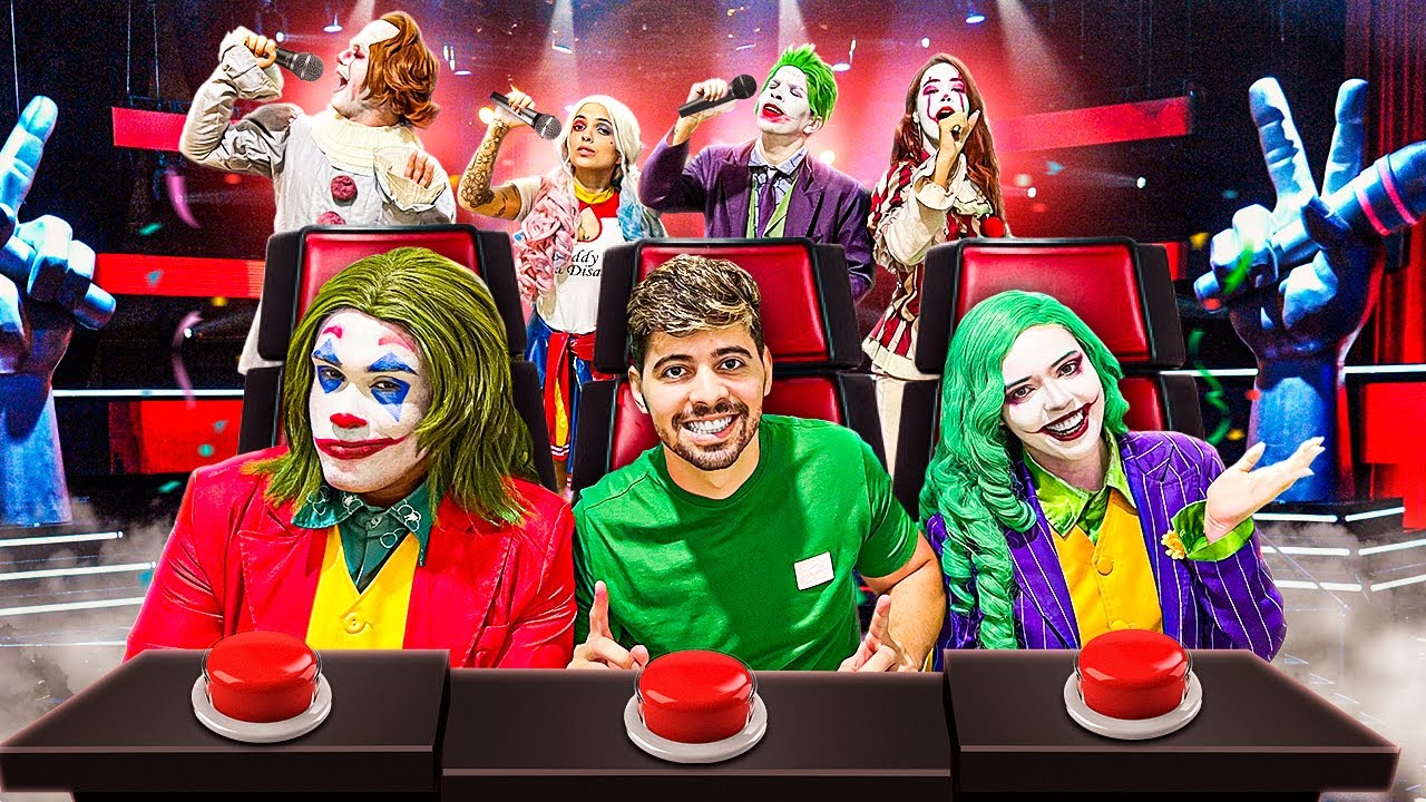 QUEM É O MELHOR CANTOR DOS VILÕES ?! DISPUTA NO THE VOICE VINIBUG !!