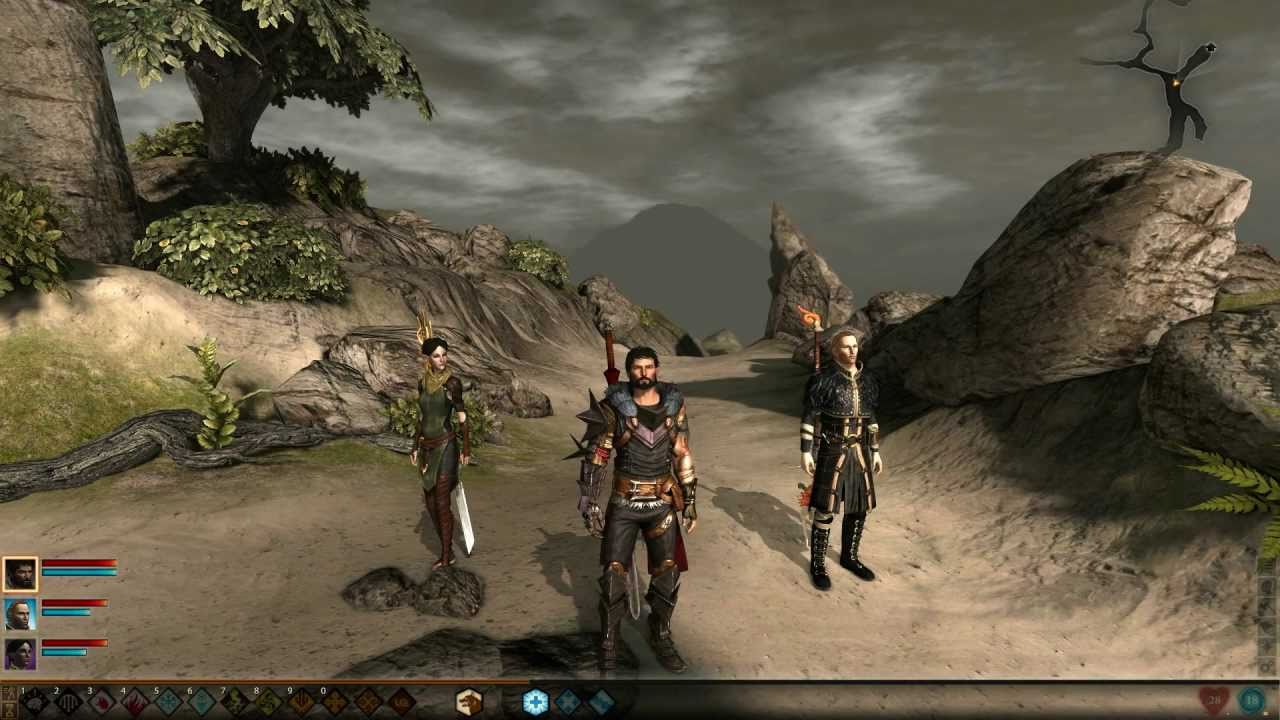 Dragon Age 2: Party Banter: Андерс и Мерриль [полностью]