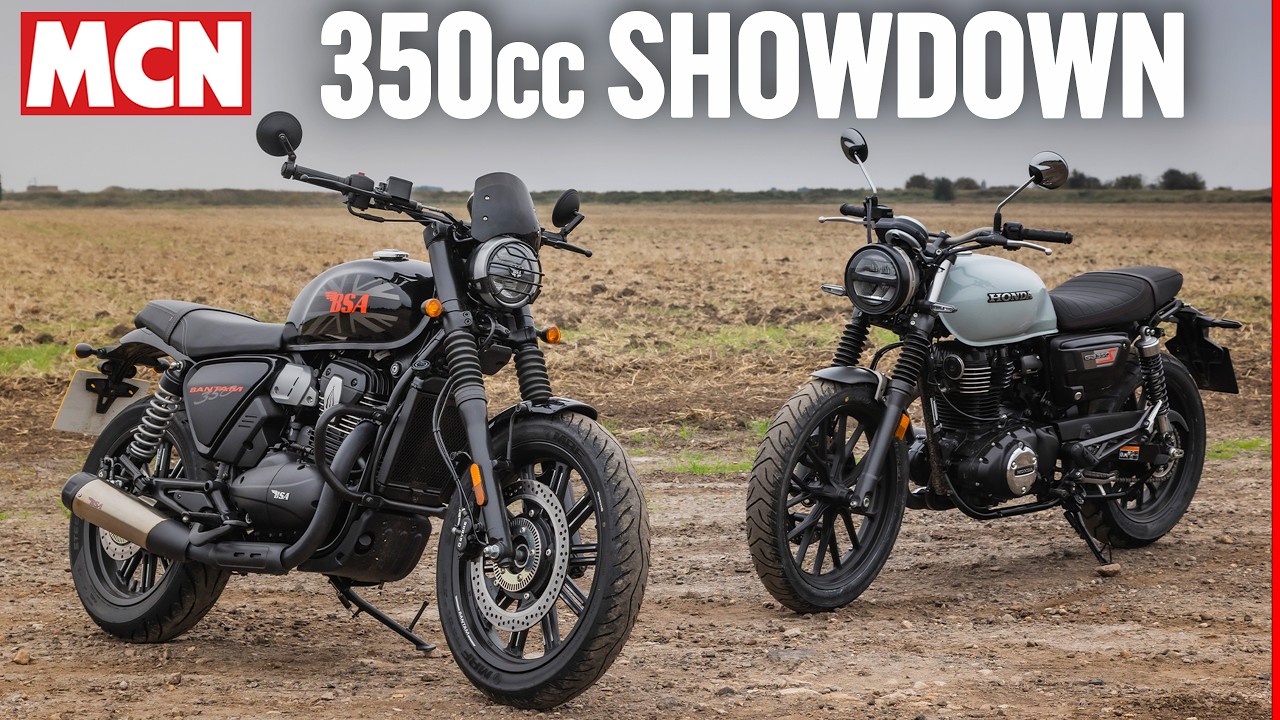 Легенды беззаботного отдыха | Honda GB350S против BSA Bantam 350 | Тест MCN Group