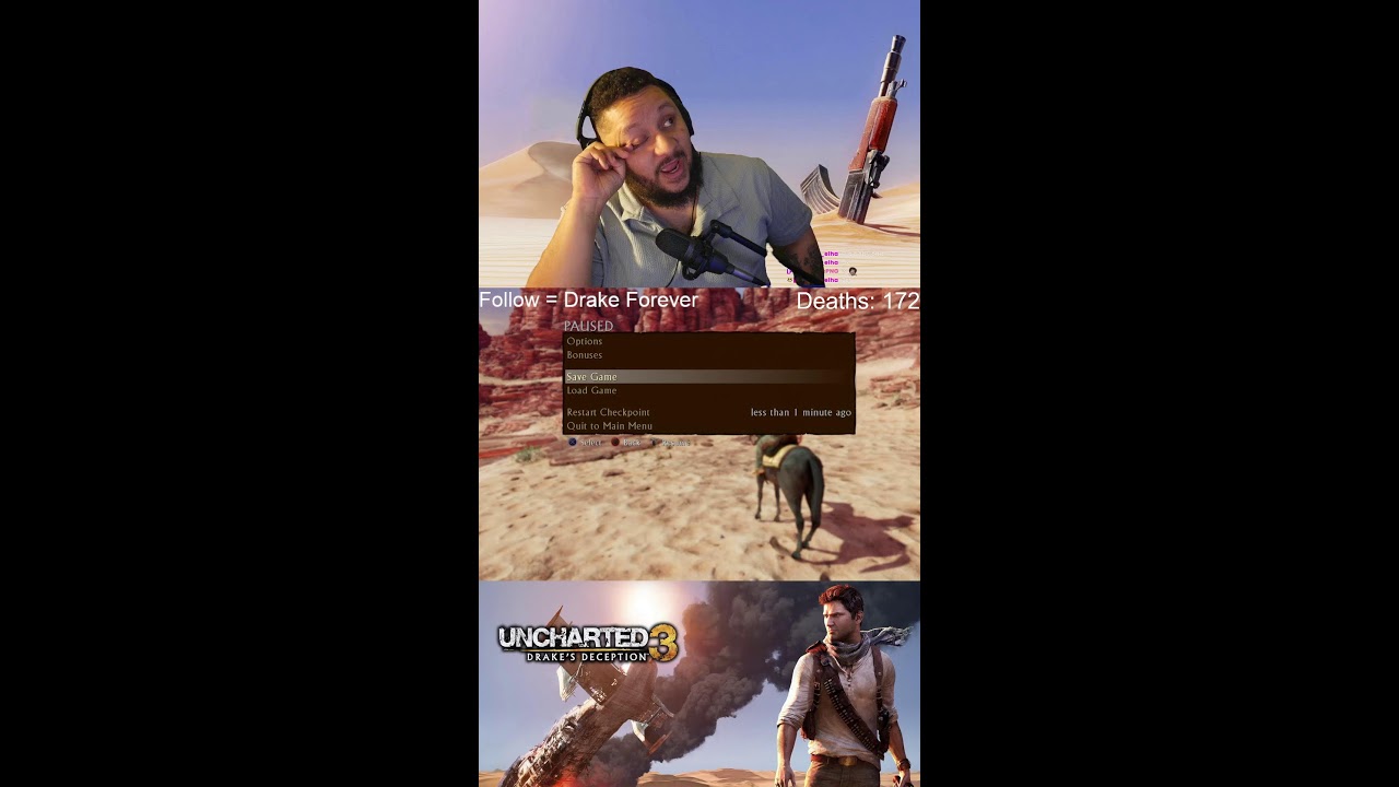 Nathan Drake Returns! | Uncharted 3 First Playthrough | This Is Going To Be Chaos Pt1