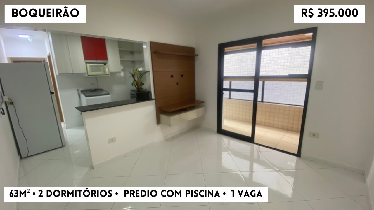 (235) VALE A PENA INVESTIR? APARTAMENTO MOBILIADO NO BOQUEIRÃO – PRAIA GRANDE