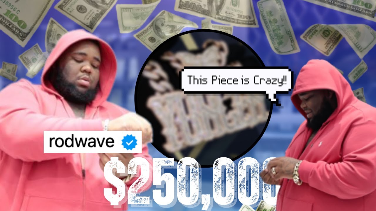 Rod Wave celebrates his new album by dropping $250,000 at Jewelry Unlimited!