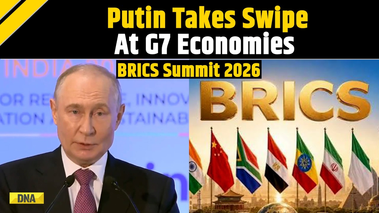 BRICS Summit 2026: Vladimir Putin Highlights 'BRICS&rsquo; Growing Economic Power' Over G7 During Forum