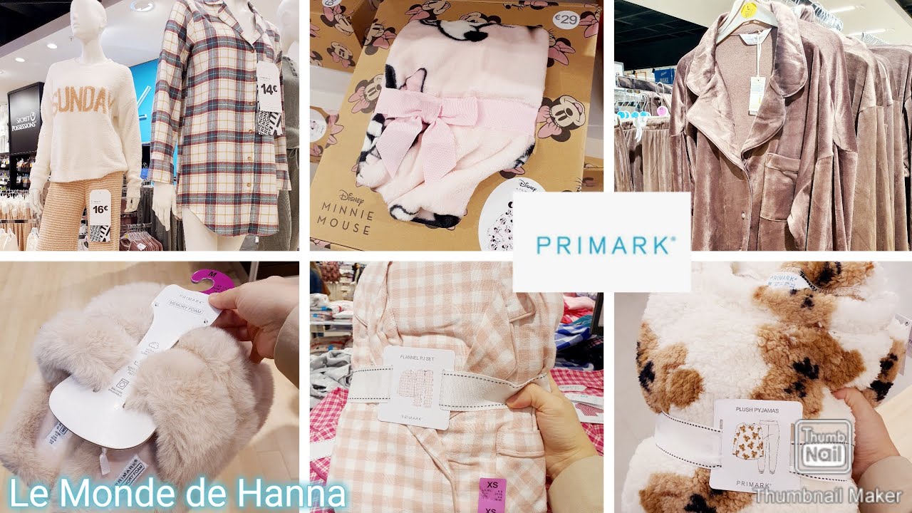 PRIMARK 08-11 PYJAMAS LINGERIE