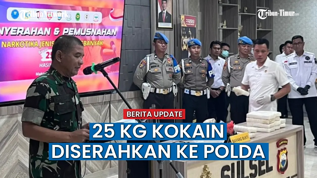 25 Kg Kokain Mengapung di Perairan Selayar, Pangdam Serahkan ke Kapolda