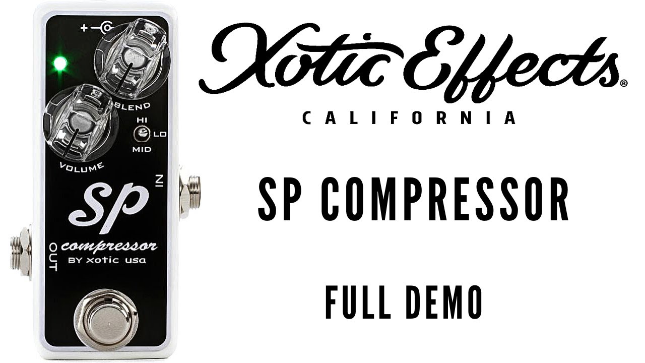 Xotic SP Compressor w/ Fender Super Reverb | Full Demo