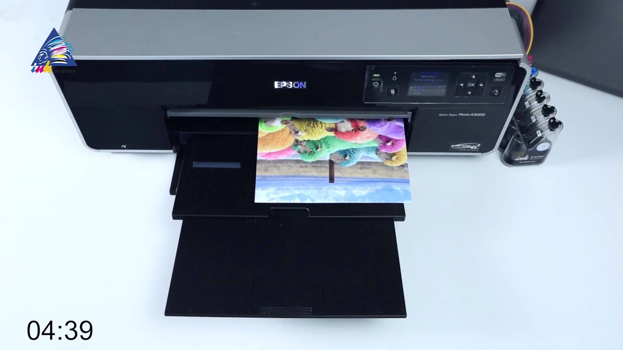 Epson R3000: тест на скорость печати фото А4
