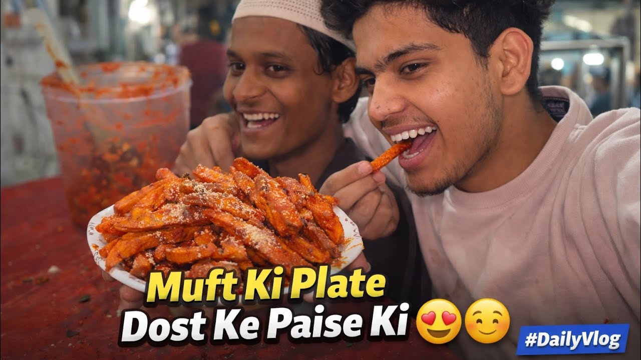 Dost Ka Paisa, Hamari Party 😂🔥 | Street Food Vlog 