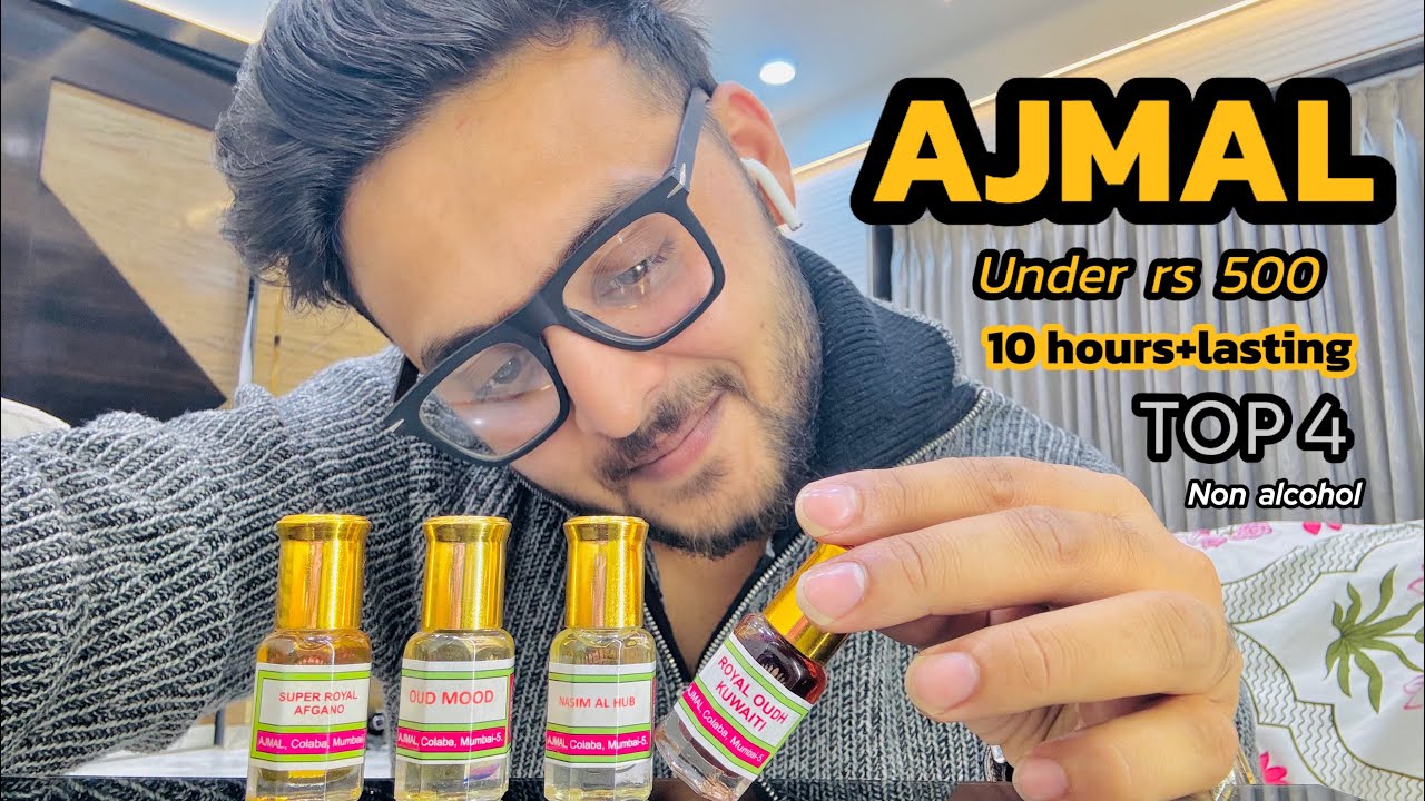AJMAL TOP 4 Attar oils under RS 500 10 hours + lasting best review one by one must watch & try.