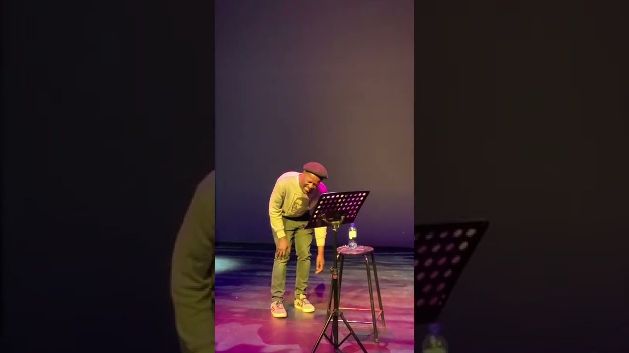 Makhafula Vilakazi - Iscathulo Esibomvu live at Market Theatre