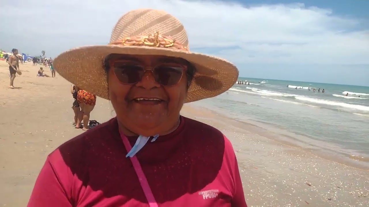 Fomos na praia 🏖️ 