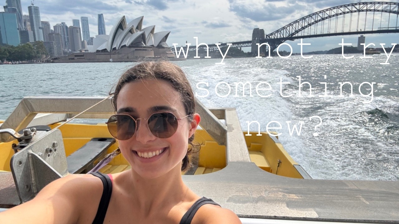 why not try something new?
