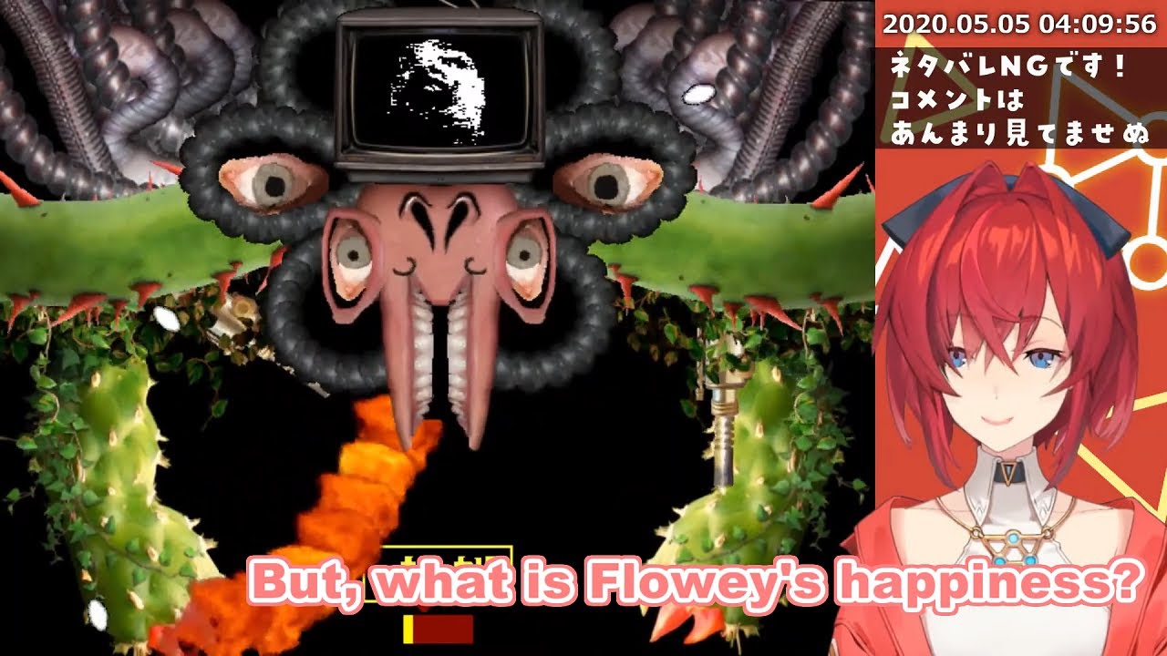 [Eng Sub] Ange Katrina vs Photoshop Flowey / Omega Frowey [Nijisanji]