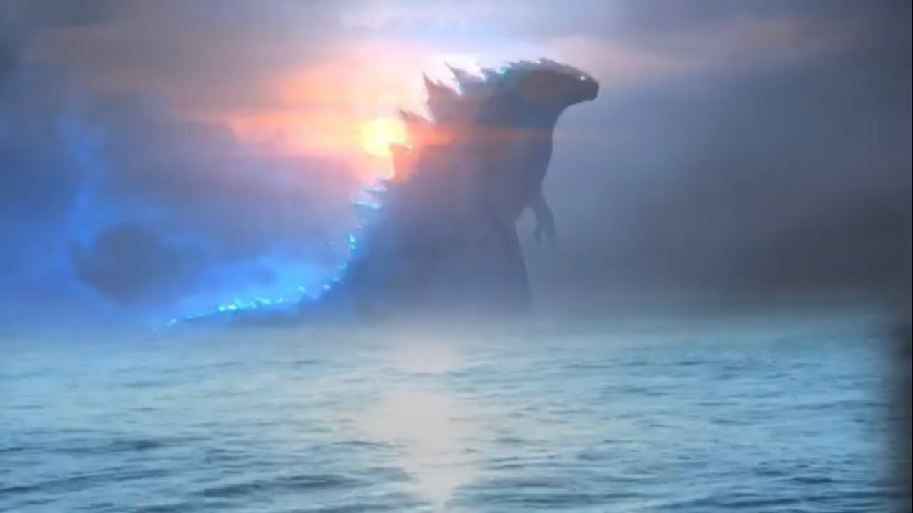 Godzilla Walking in the Ocean Ambience