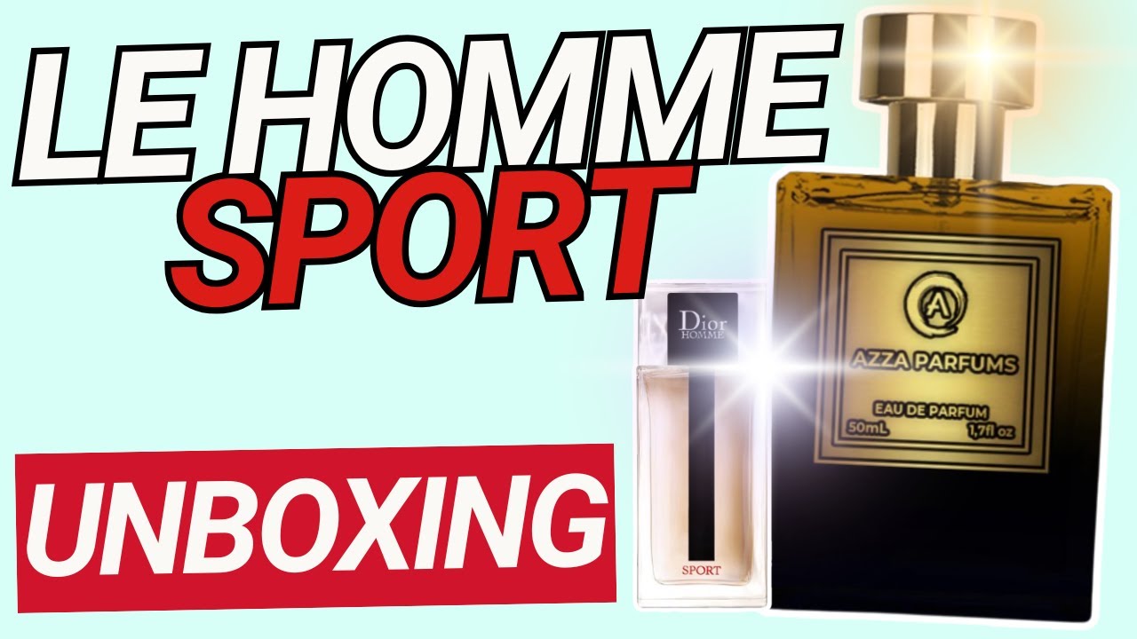 Le Homme Sport - Azza Parfums - Cítrico de Respeito - Unboxing #perfume #perfumorista