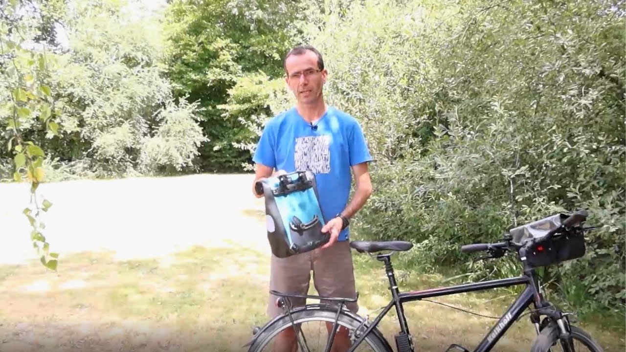 Présentation des sacoches de vélo étanches Sport roller classic de Ortlieb