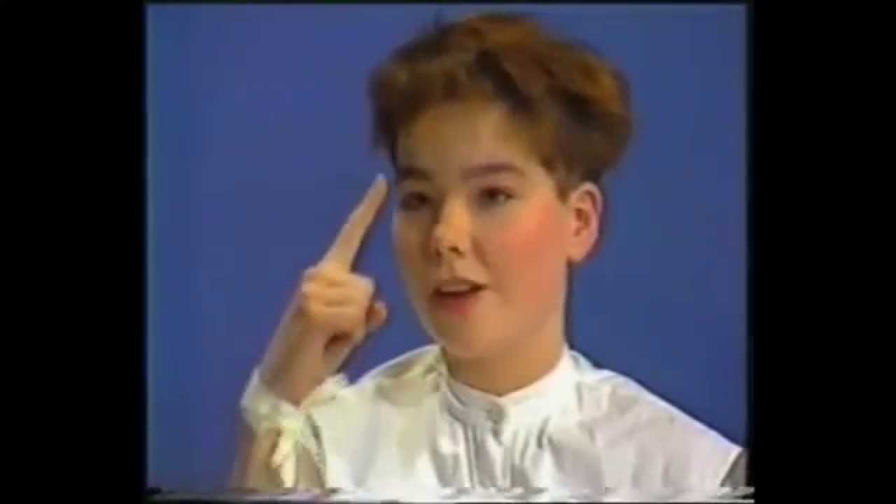 Björk Guðmundsdóttir, - Kukl Early (Icelandic) Interview (1984) [Remastered]