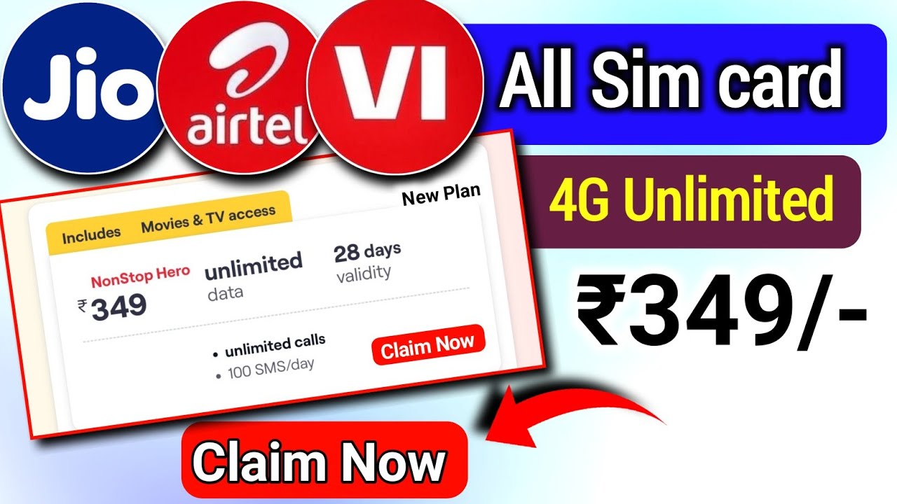 4G Is Unlimited Now - Jio Vi & Airtel | Unlimited 4g | Unlimited 4g Data Jio
