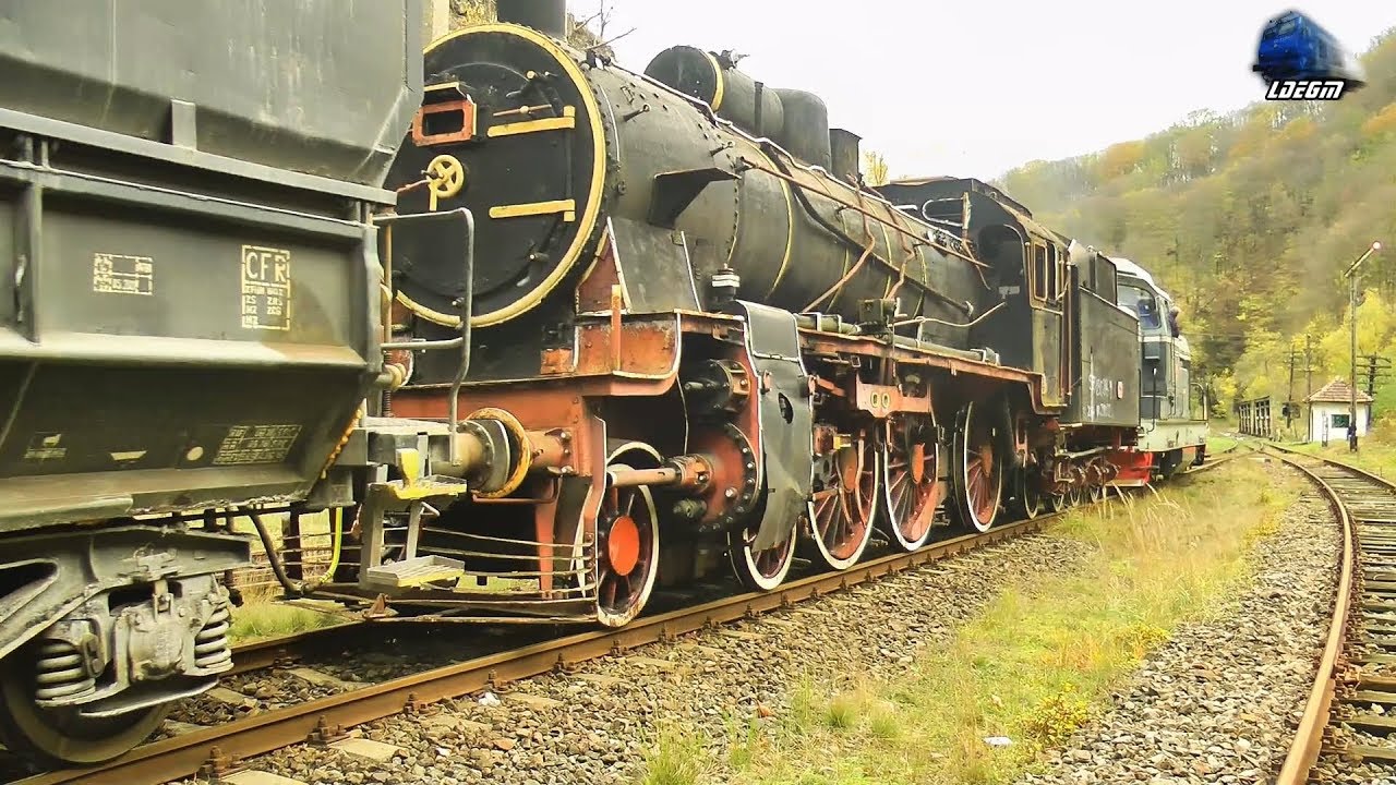 Locomotiva cu Abur 230.214 Steam Locomotive/Dampflok in Gara Vârfurile Station - 04 November 2019
