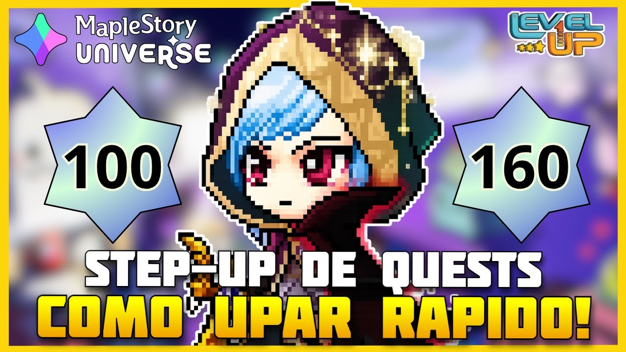 🔥 MapleStory NFT - Upando do Level 100 a 160 RÁPIDO +  Step-UP de Quests