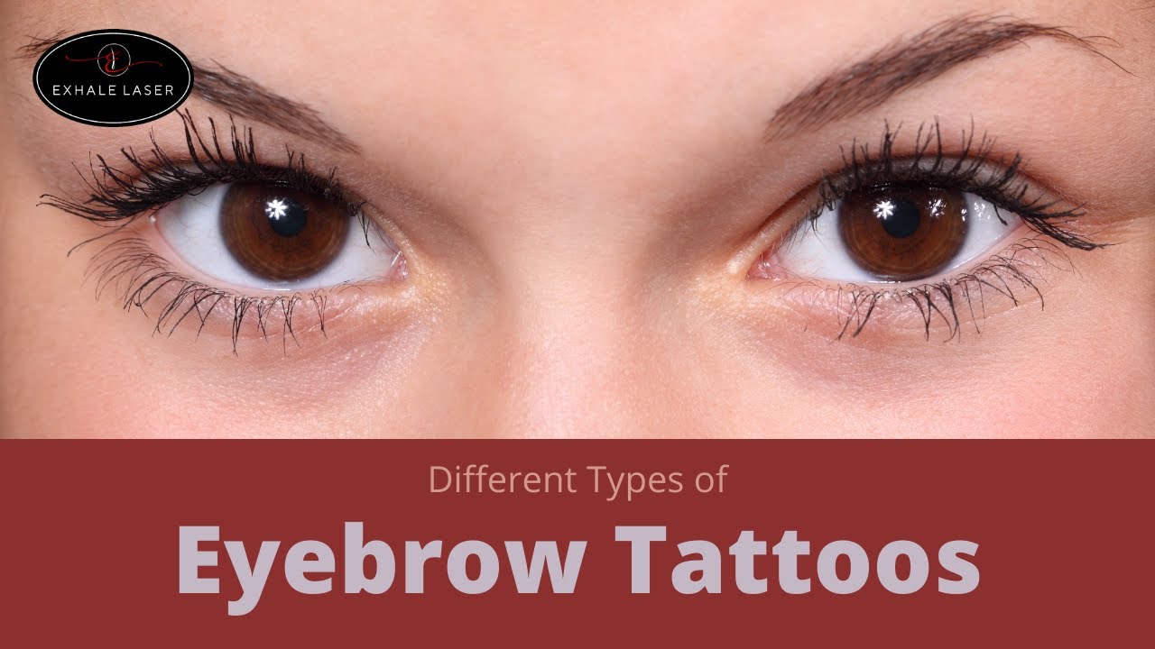Different Types of Eyebrow Tattoos